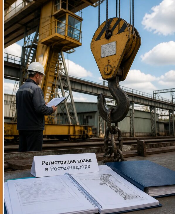 Регистрация крана в Ростехнадзоре в Южном-Сахалинске от 15497 р. | Авеста ОТиПБ